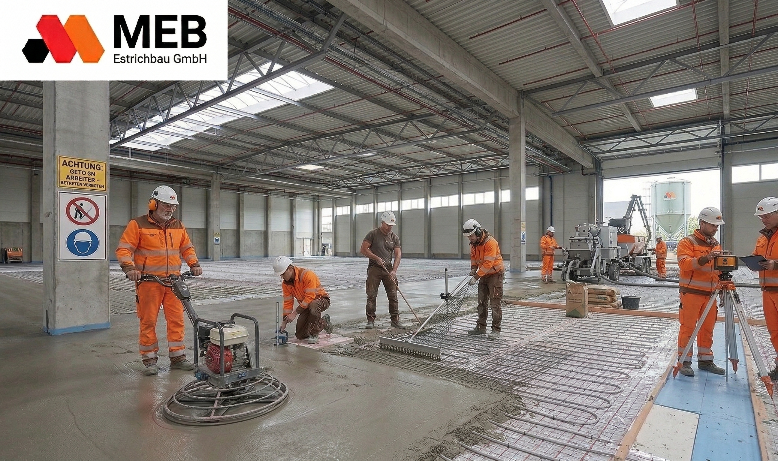 Estricharbeit Industrie